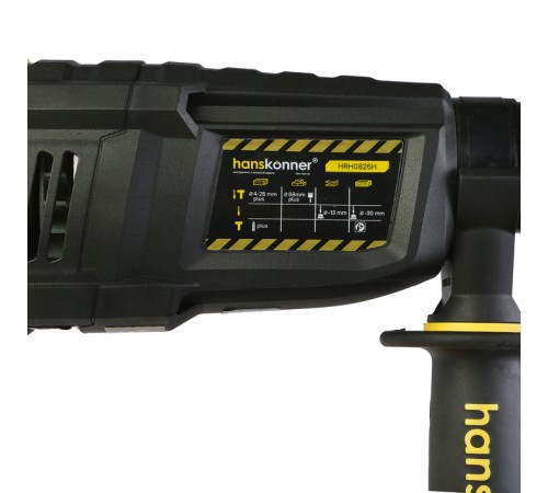 Перфоратор SDS Plus Hanskonner HRH0826H
