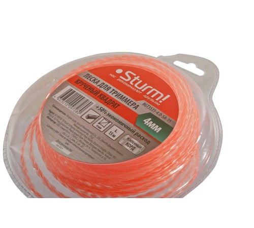 Леска для триммера Sturm! BGT3535-4.0-SA-15