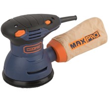 MAX-PRO Шлифмашина эксцентриковая 300 Вт; 5000-12000 об/мин; 125 мм; 1,2 кг; липучка; пылезащищенный выключатель; коробка MPRS300V MAX-PRO Шлифмашина эксцентриковая 300 Вт; 5000-12000 об/мин; 125 мм; 1,2 кг; липучка; пылезащищенный выключатель; коробка MPRS300V
