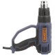 MAX-PRO Фен технический 2000 Вт; 60/350/600°C; 500 л/мин; 0,76 кг; резиновый кабель; резиновые вставки; кор. MPHG2001