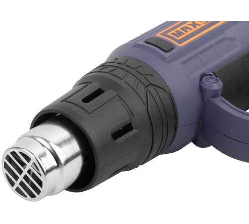 MAX-PRO Фен технический 2000 Вт; 60/350/600°C; 500 л/мин; 0,76 кг; резиновый кабель; резиновые вставки; кор. MPHG2001 MAX-PRO Фен технический 2000 Вт; 60/350/600°C; 500 л/мин; 0,76 кг; резиновый кабель; резиновые вставки; кор. MPHG2001