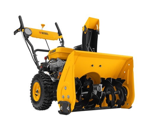 Бензиновая снегоуборочная машина SB 560 LP, 212 cc, электростартер, фара Denzel