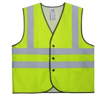 Жилет сигнальный огнестойкий Прометей СОП-4 (тк.Полиэфир,250) тип-3, лимонный