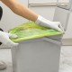 Пакеты для мусора с завязками 35 л x 15 шт., зеленые, Home Palisad