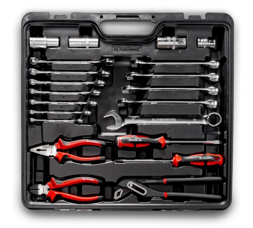 RUNTEC RT-HT121T Набор ручных инструментов RUNTEC TECHNIC 121 предмет 1/2", 1/4"