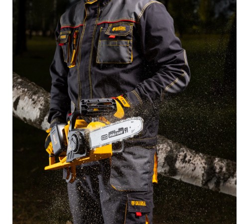 Цепная пила аккумуляторная бесщеточная RCS400-36, Li-ion, 36 В, 4 Ач, шина 400 мм Denzel