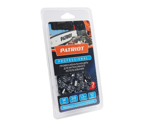 Цепь пильная PATRIOT 91LP-52E Professional (3/8quot;, 1.3 мм, 52 звена) Цепь пильная PATRIOT 91LP-52E Professional (3/8quot;, 1.3 мм, 52 звена)