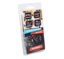Цепь пильная PATRIOT 21BP-78E (0.325quot;, 1.5 мм, 78 звеньев)