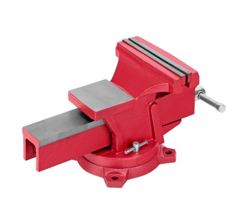 Тиски слесарные, 200 мм, поворотные, с наковальней// Matrix