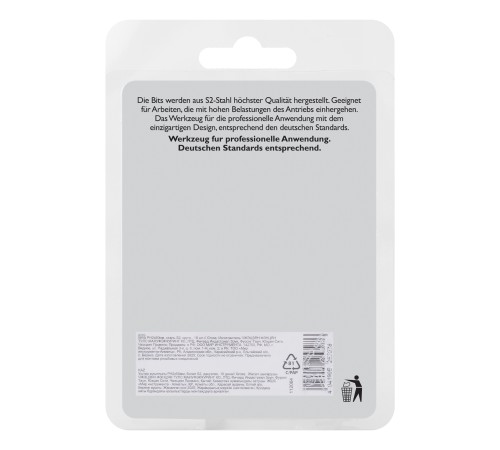 Бита PH2х50мм, сталь S2, кругл., 10 шт. Gross