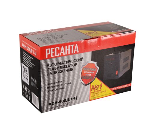 Стабилизатор напряжения Ресанта АСН-500Д/1-Ц
