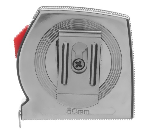 Рулетка Chrom, 2 м x 13 мм, хромированный корпус MTX