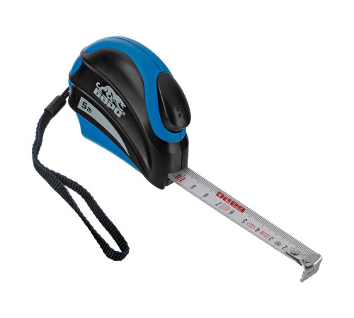 Рулетка Полимер,5 м х 19 мм,автоматическая фиксация,эргономичная форма Барс