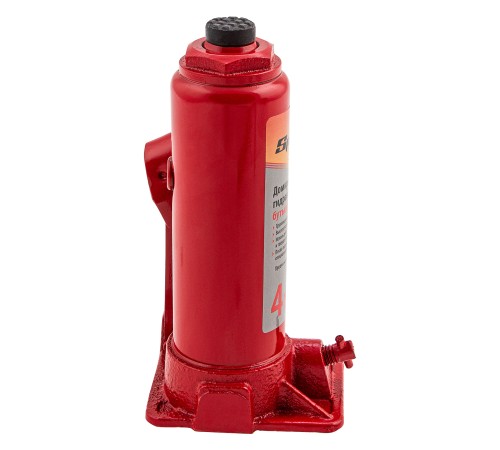 Домкрат гидравлический бутылочный, 4 т, h подъема 180–320 мм Sparta Compact