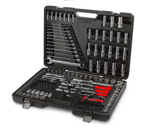 RUNTEC RT-HT216T Набор ручных инструментов RUNTEC TECHNIC 216 предметов 1/2", 3/8", 1/4"