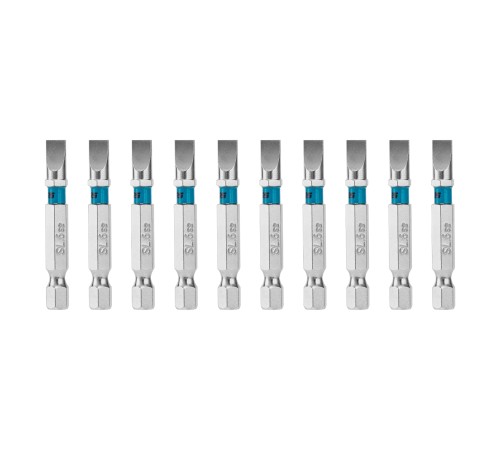 Бита SL6,0х50мм, сталь S2, шестигр., 10 шт. Gross