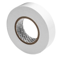 Изолента ПВХ, 19 мм х 20 м, белая, 150 мкм Matrix