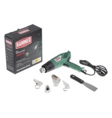 HAMMER Фен технический 2200 Вт; 350/600 °C; 200/500 л/мин; насадки ; коробка HG-2010