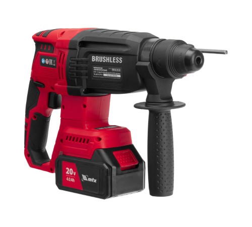 Перфоратор аккумуляторный бесщет. RHB-BL-20-26, 3 Дж, Li-Ion, 20 В// MTX