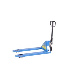 Тележка гидравлическая широковильная 2500 кг 1220х685 мм полиуретановые колеса TOR RHP(BF) PRO