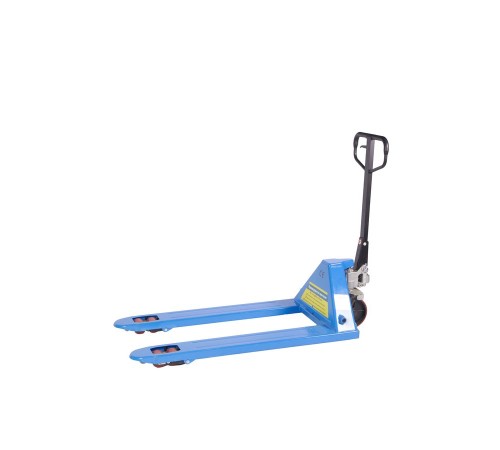 Тележка гидравлическая 2500 кг 1220х685 мм TOR RHP(BF) широковильная (полиуретан.колеса)