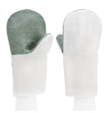 Рукавицы х/б с брезентовым наладонником, 2 размер Сибртех