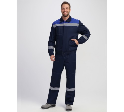 Костюм Легион Премиум-2 СОП CH (тк.Смесовая,240) п/к, т.синий/васильковый