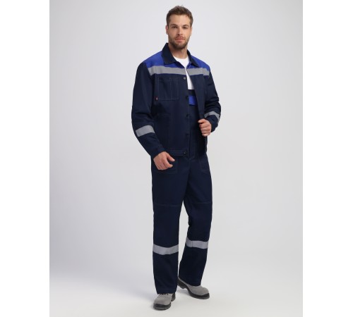 Костюм Легион Премиум-2 СОП CH (тк.Смесовая,240) п/к, т.синий/васильковый