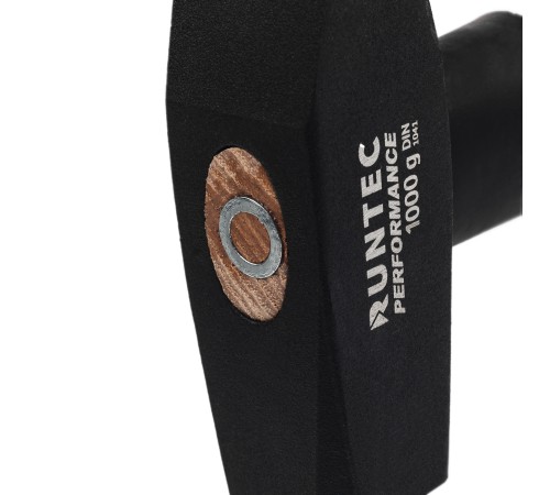 RUNTEC RT-PHC011 Молоток слесарный RUNTEC с рукояткой из дерева гикори, 1000 г