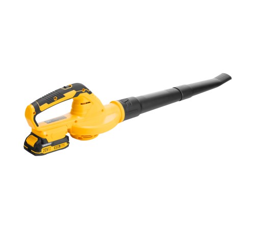 Воздуходувка аккумуляторная, AB-500, 65 м/с, 500 м³/ч, Li-Ion, 20 В Denzel