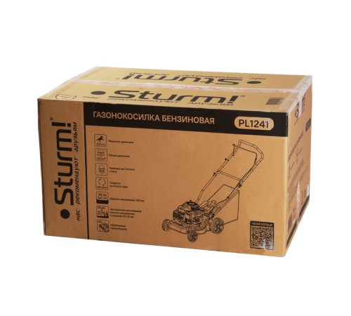 Бензиновая газонокосилка Sturm! PL1241 Бензиновая газонокосилка Sturm! PL1241