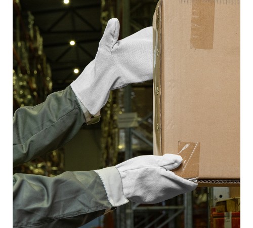 Рукавицы х/б двунитка, наладон двунитка, 1 размер Сибртех Рукавицы х/б двунитка, наладон двунитка, 1 размер Сибртех