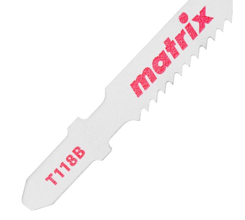 Полотна для электролобзика  по металлу, 3 шт, T118B, 50 x 2 мм, HSS Matrix