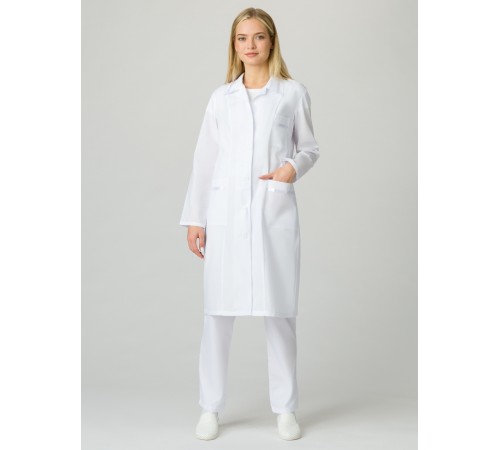 Халат женский Стандарт (тк.ТиСи), белый