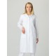 Халат женский Стандарт (тк.ТиСи), белый