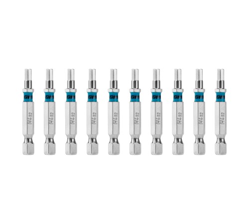 Бита HEX 4х50мм, сталь S2, шестигр., 10 шт. Gross