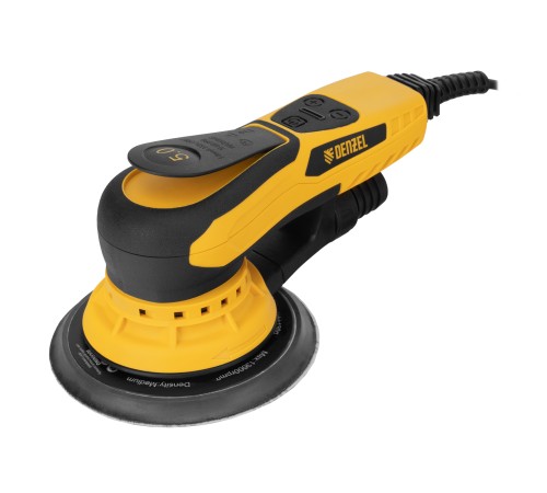 Машина шлифовальная орбитальная бесщет OS-150-BL, 350 Вт, 4000-10000 об/мин Denzel