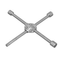 Ключ-крест баллонный, 17 х 19 х 21 мм, под квадрат 1/2, усиленный, толщина 16 мм Matrix Professional