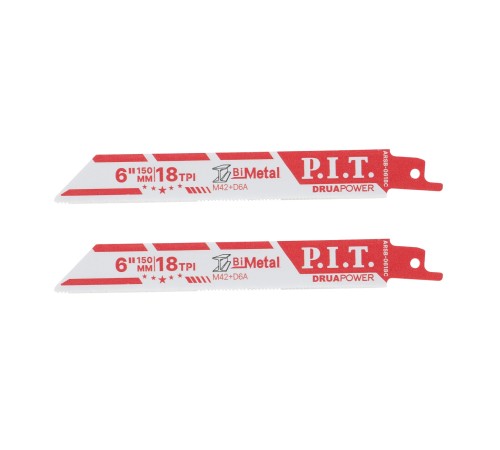 Полотно для сабельной пилы по металлу P.I.T. ARSB-0618C