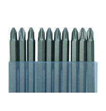 Биты PH2x75мм, сталь crv, С МАГНИТН. НАКОНЕЧНИКОМ,10 шт. В пластик.кейсе Sturm! Биты PH2x75мм, сталь crv, С МАГНИТН. НАКОНЕЧНИКОМ,10 шт. В пластик.кейсе Sturm!