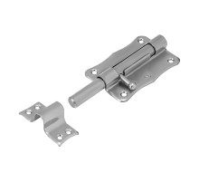 Задвижка накладная ЗТ-2-85, цинк, 5 шт, (Металлист)