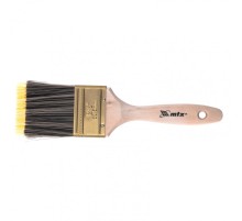Кисть плоская Golden 2.5", искусственная щетина, деревянная ручка Mtx