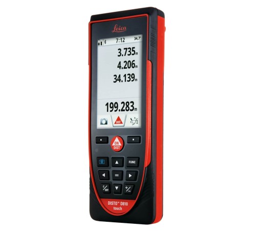Комплект Leica DISTO™ D810 touch со штативом и адаптером Комплект Leica DISTO™ D810 touch со штативом и адаптером