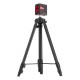 Лазерный уровень QBC RED Pro SET, 10 м, красный луч, батарейки, штатив MTX