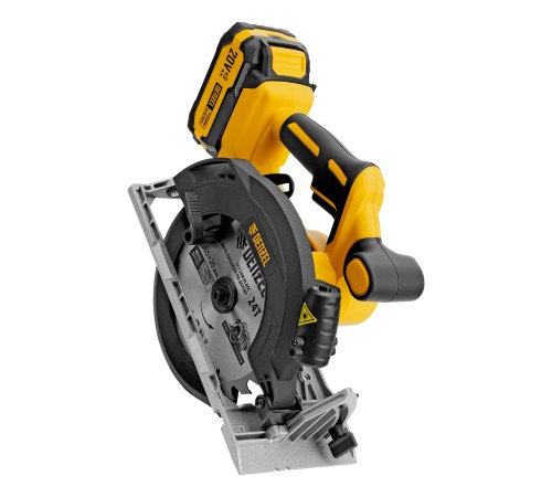 Пила циркулярная аккумуляторная бесщет. CCSH-BL-20-185, 185 мм, Li-Ion, 20 В// Denzel