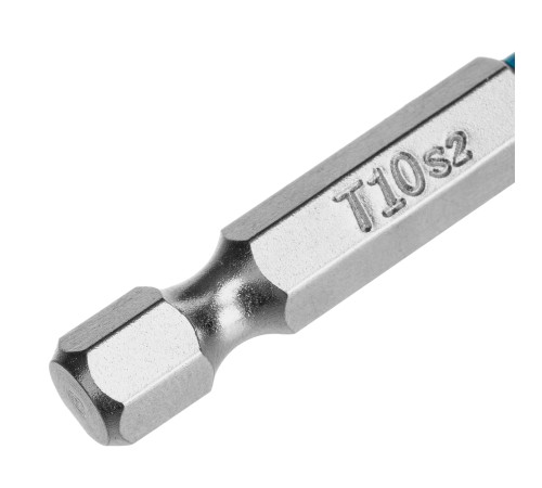 Бита Torx 10х50мм, сталь S2, шестигр., 10 шт. Gross