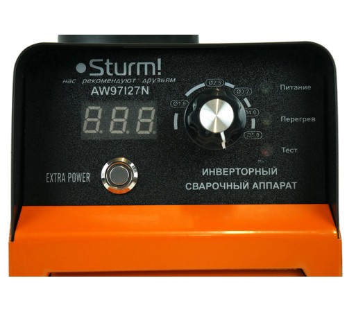 Сварочный инвертор Sturm! AW97I27N Сварочный инвертор Sturm! AW97I27N