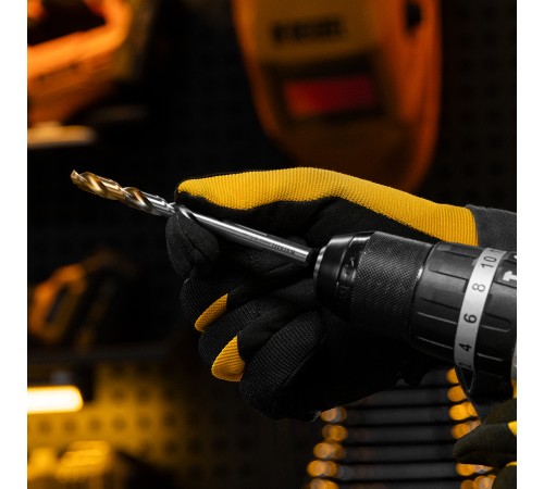 Сверло спиральное по металлу 8,5 x 117 мм, Р6М5, Golden Tip  Denzel