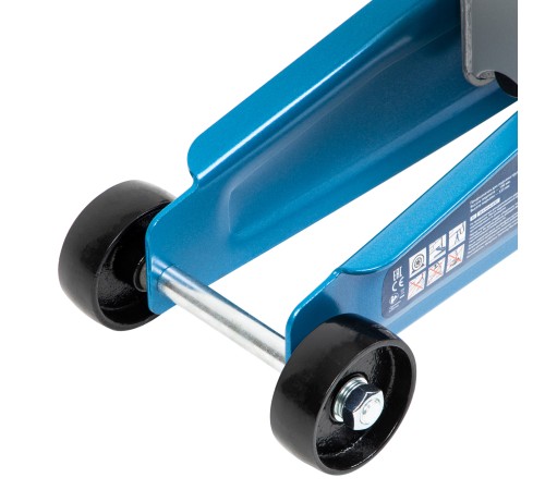 Домкрат гидравлический подкатной, высокий подъем, 3т, SUV, 190-535 мм, в кейсе Stels