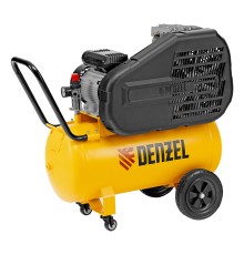 Компрессор воздушный рем. привод BCI 2100/50, 2,1 кВт, 50 литров, 400 л/мин Denzel